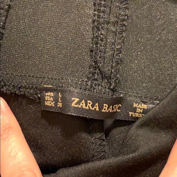 Zara Basic Black stretch pant - Picture 3 of 4